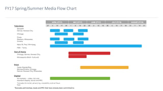 ©2017 Colle McVoy
FY17 Spring/Summer Media Flow Chart
 