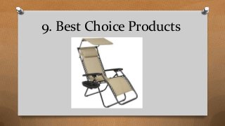 9. Best Choice Products
 