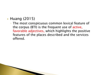 20183/21 voc of tourism english. | PPT | Free Download