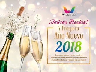 ¡Feliz 2018 WiduDesign !