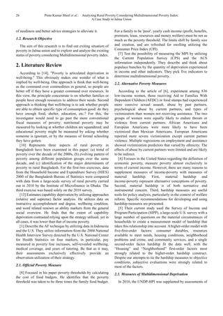 Analyzing Rural Poverty Considering Multidimensional Poverty Index: A ...