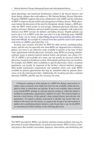 Rdn Form Nutrition Therapy for Urolithiasis | PDF