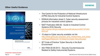 Cpni Guide.pdf 10. industrial networks safety and security tom hammond | PDF