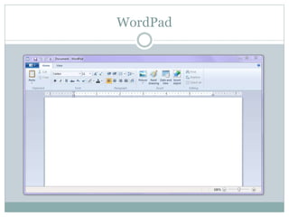 WordPad
 