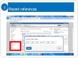 Recent references3
 