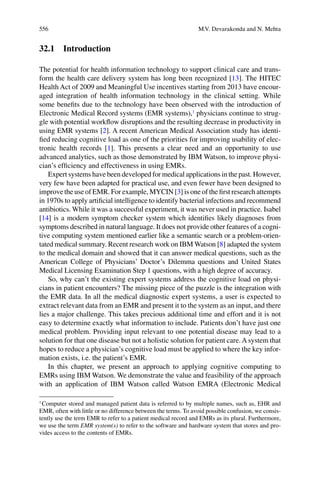 cognitive computing for electronic medical record | PDF
