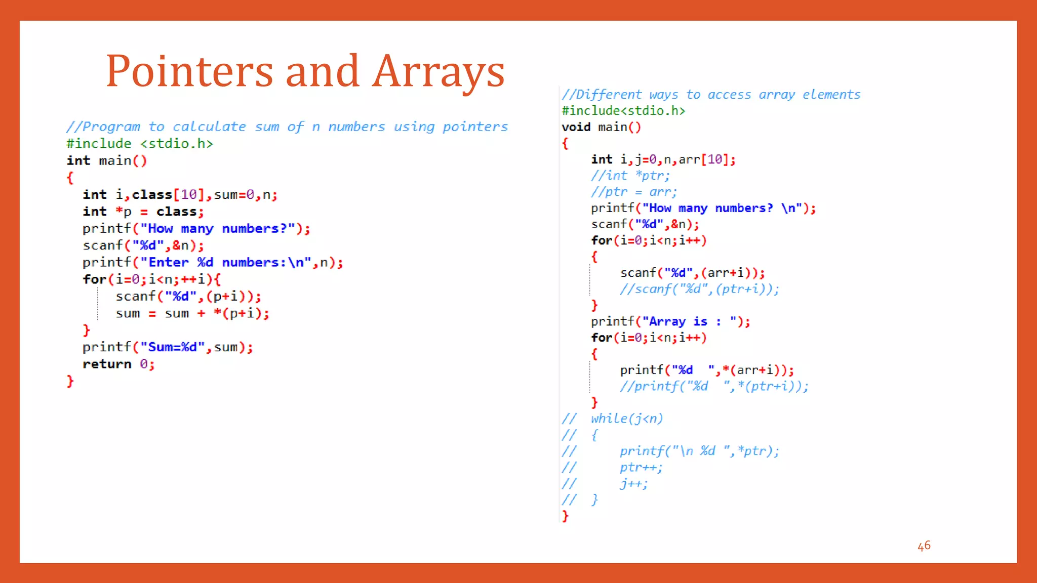 POINTERS IN C | PPT