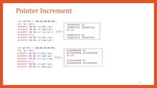 POINTERS IN C | PPTX