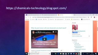 https://chemicals-technology.blogspot.com/
 