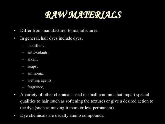 Hair Dyes