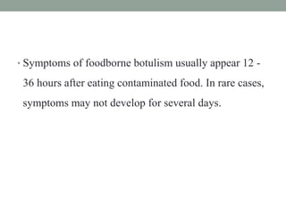 10. clostridium botulinum | PPTX