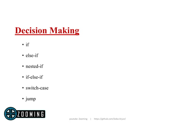 Java decision making | PPT