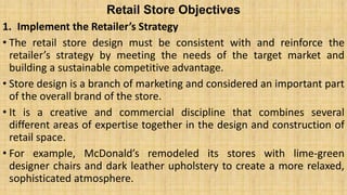 10. Retail Store Design | PPTX
