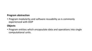 Data Parallel and Object Oriented Model | PPTX