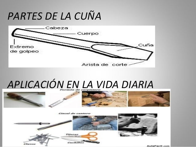 Aplicacion De Maquinas Simples En La Vida Cotidiana