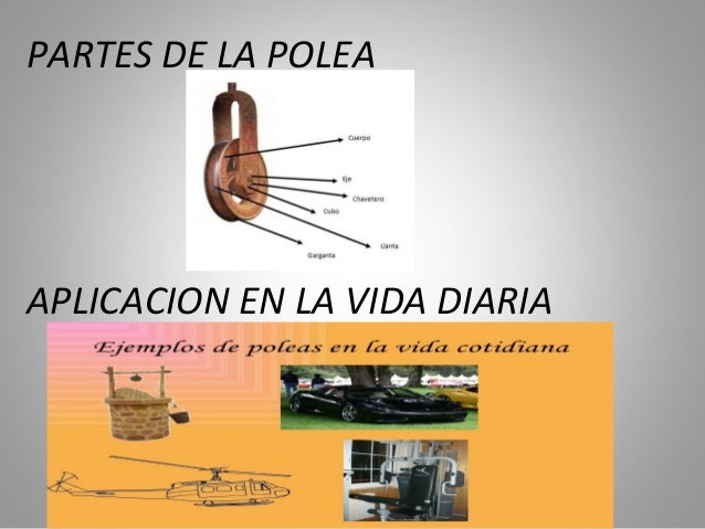 Aplicaciones De Las Maquinas Simples En La Vida Cotidiana