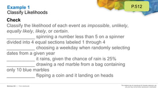 10-1 Find likelihoods.Find likelihoods.. | PPTX