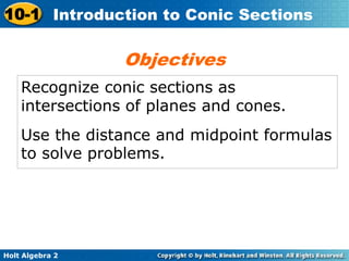 10-1 Intro to Conic Sections- class.ppt