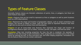 Creating a feature class | PPT
