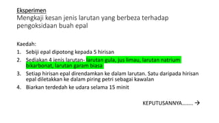 10 3 Bahan Antioksidan Sains Tingkatan 4 Kssm
