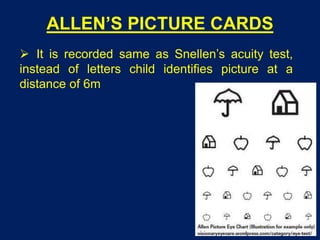 Visual acuity in children | PPT