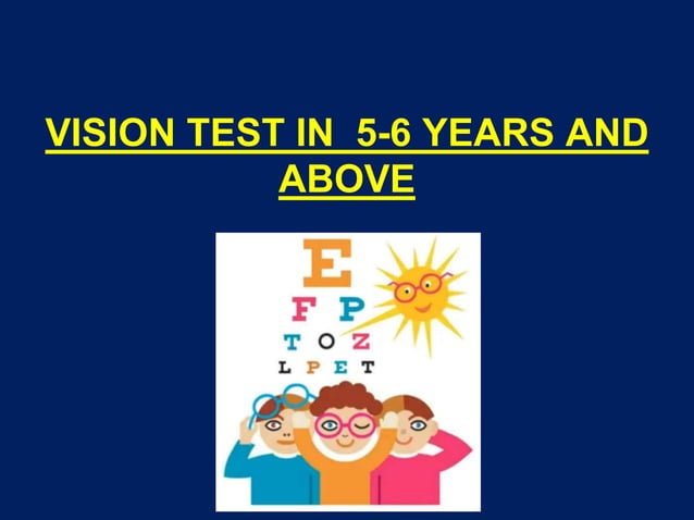 Visual Acuity Assessment In Children – MRFBK