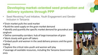 Research Program Genetic Gains (RPGG) Review Meeting 2021: Building sustainable seed systems in Eastern Africa (Achievements, challenges & opportunities) By Dr Essegbemon Akpo
