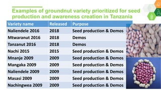 Research Program Genetic Gains (RPGG) Review Meeting 2021: Building sustainable seed systems in Eastern Africa (Achievements, challenges & opportunities) By Dr Essegbemon Akpo