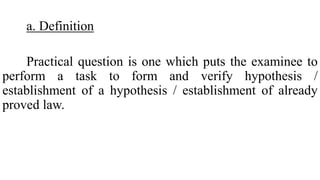10. practical test | PPT