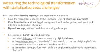 Technology Measure 9. How to measure technological transformation | PDF