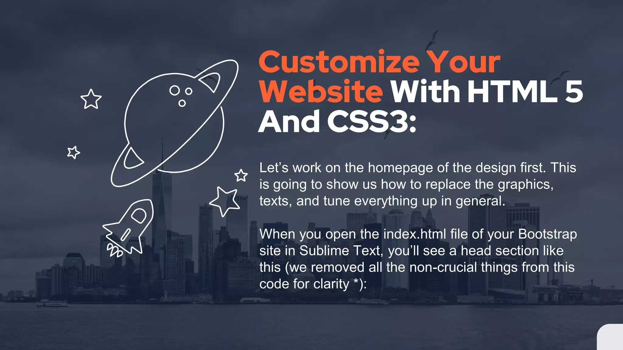 Customize Your Website With HTML5 and CSS3: | PPT