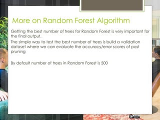 Random Forest / Bootstrap Aggregation | PPT