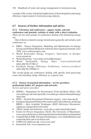 Methods to minimise energy use in food processing | PDF