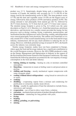 Methods to minimise energy use in food processing | PDF