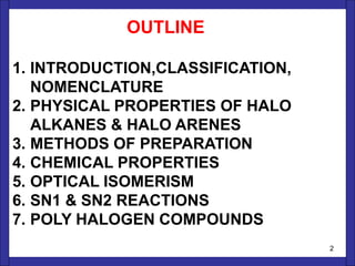HALO ALKANES AND HALO ARENES ppt | PPT