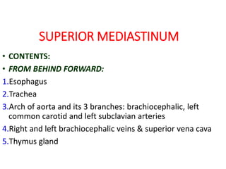 10. ANATOMY OF THE MEDIASTINUM MATERIAL.pptx