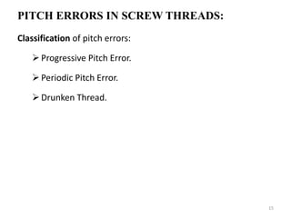 10. Screw Threads - PPT.pdf . | PDF