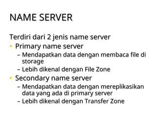 Name Setrer 10. Domain Name System ( DNS SERVER ).ppt