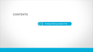 CONTENTS
Konsep Sharing System File
1
 