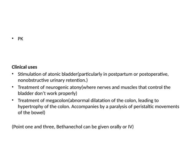 10. CHOLINERGIC PHARMACOLOGY.pptx classes of drugs examples, mechanism ...