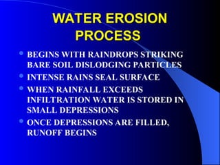 Surface soil erosion and its control measures | PPT