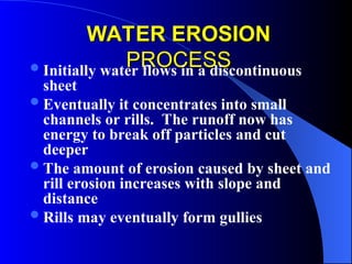 Surface soil erosion and its control measures | PPT