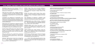 Livros, relatórios, reportagens e sites usados para elaborar este caderno temático
BAENINGER, Rosana (org.) (2012). Imigração boliviana no
Brasil.Campinas: NEPO/Unicamp. Disponível em:
http://www.nepo.unicamp.br/textos/publicacoes/livros/
bolivianos/livro_bolivianos.pdf
CDHIC, ESF (2011). Informe sobre a legislação migratória e
a realidade dos imigrantes. São Paulo. Disponível em: http://
www.youblisher.com/p/260091-BRASIL-INFORME-SOBRE-
A-LEGISLACAO-MIGRATORIA-E-A-REALIDADE-DOS-
IMIGRANTES/
CONFERÊNCIA SUL-AMERICANA DE MIGRAÇÕES (2010).
Declaração de Princípios Migratórios e Lineamentos Gerais da
Conferência Sul-Americana de Migrações. Disponível em: http://
www.csm-2011.com/attachments/article/70/CSM%2010%20
-3-%20Portugues%20DECLARA%C3%87%C3%83O%20DE%20
PRINC%C3%8DPIOS.pdf
FÓRUM SOCIAL PELA INTEGRAÇÃO E DIREITOS HUMANOS
DOS MIGRANTES NO BRASIL (2012). Manifesto em Defesa de
uma Nova Lei de Migração Pautada nos Direitos Humanos e
na Solidariedade entre os Povos. Divulgado no dia 10 de abril de
2012. Disponível em: http://www.cdhic.org.br/v01/?p=994.
GUILAYN, Priscila; OTAVIO, Chico (2012). “Brasil quer facilitar
vistos para profissionais estrangeiros”. Reportagem do Jornal
O Globo, de 15 de janeiro de 2012. Disponível em: oglobo.
globo.com/pais/brasil-quer-facilitar-vistos-para-profissionais-
estrangeiros-3671799
IBGE (2011). Reflexões sobre os deslocamentos populacionais
no Brasil. Rio de Janeiro. Disponível em: http://www.ibge.
gov.br/home/estatistica/populacao/reflexoes_deslocamentos/
deslocamentos.pdf
IPEA (2010). “Migração Interna no Brasil. Traça as desigualdades
enfrentadas pelos migrantes”. Comunicados do IPEA. No.
61. http://www.ipea.gov.br/portal/images/stories/PDFs/
comunicado/100817_comunicadoipea61.pdf
MOTOKI, Carolina. Vida e morte severina dos trabalhadores
migrantes (Artigo elaborado para a disciplina “Currículo e
questões étnico-culturais” do curso de especialização “Currículo,
Cultura, Letramento e Educação do Campo”). Marabá: UFPA,
2010. Mimeo.
NOVAES, José Roberto; ALVES, Francisco (Orgs.) (2007).
Migrantes: trabalho e trabalhadores no complexo agroindustrial
canavieiro (os heróis do agronegócio brasileiro). São Carlos:
EDUFSCAR.
OIM; MINISTÉRIO DO TRABALHO E EMPREGO; CNPD
(2010). Perfil Migratório do Brasil 2009. Disponível em: http://
publications.iom.int/bookstore/free/Brazil_Profile2009.pdf
REPÓRTER BRASIL (2012). Tráfico de pessoas – Mercado de
gente. Publicação do programa Escravo, nem pensar!. Disponível
em: http://escravonempensar.org.br/upfilesfolder/materiais/
arquivos/cartilha_trafico_spread_WEB.pdf
REPÓRTER BRASIL (2012). Escravo, nem pensar! – Uma
abordagem sobre trabalho escravo contemporâneo na sala de
aula e na comunidade. Publicação do programa Escravo, nem
pensar! (no prelo).
VÁRIOS AUTORES (2011). “Dossiê: migrações e Seção livre.
Idéias – Revista do Instituto de Filosofia e Ciências Humanas da
Unicamp”, V.1, N. 2. Disponível em: http://www.ifch.unicamp.br/
ojs/index.php/ideias/issue/view/37
VENTURA, Deisy ; ILLES, Paulo (2010). “Estatuto do estrangeiro
ou lei de imigração?” Artigo publicado no site do Le Monde
Diplomatique Brasil, no dia 1º de agosto de 2010. Disponível em:
www.diplomatique.org.br/artigo.php?id=744
_______ (2012). “Qual é a política migratória brasileira?” Artigo
publicado no site do Le Monde Diplomatique Brasil, no dia 07 de
Março de 2012. Disponível em: http://www.diplomatique.org.br/
artigo.php?id=1121
Sites
- Agência da Organização das Nações Unidas (ONU) para Refugiados
http://www.acnur.org/t3/portugues/
- Centro de Apoio ao Migrante (CAMI)
www.cami-spm.org
- Centro de Direitos Humanos e Cidadania do Imigrante (CDHIC)
www.cdhic.org.br
- Conferência Sul-Americana sobre Migrações
www.csmigraciones.info
- Conselho Nacional de Imigração (CNIg)
http://portal.mte.gov.br/cni/conselho-nacional-de-imigracao-cnig.htm
- Escritório das Nações Unidas sobre Drogas e Crime (UNODC)
http://www.unodc.org/southerncone/pt/index.html
- Instituto Migrações e Direitos Humanos (IMDH)
www.migrante.org.br
- Ministério da Justiça (MJ)
www.mj.gov.br
- Ministério das Relações Exteriores (MRE)
www.portalconsular.mre.gov.br
- Ministério do Trabalho e Emprego (MTE)
www.mte.gov.br/trab_estrang/trabalho-estrangeiro.htm
- Organização Internacional do Trabalho (OIT)
www.oitbrasil.org.br/
- Organização Internacional para as Migrações (OIM)
www.iom.int
- Organização das Nações Unidas (ONU)
www.onu.org.br
- Serviço Pastoral dos Migrantes
www.spmigrantes.wordpress.com
32 33
 