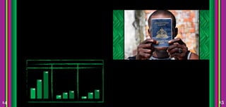 Você tem ideia de quantos estrangeiros vivem em terras brasileiras hoje em dia? O recente
crescimento econômico do Brasil e a crise mundial contribuíram para aumentar significativamente
o número de estrangeiros no país nos últimos anos. De acordo com dados do Ministério da Justiça,
só de 2010 até abril de 2012, o número de estrangeiros em situação regular no Brasil aumentou
em 60%! Passou de 960 mil para 1,54 milhão de pessoas nessas condições. A região Sudeste é, de
longe, a que mais recebe imigrantes.
A maior parte dos que chegam são trabalhadores dos países vizinhos. De 2009 a abril de
2012, o número de imigrantes peruanos em situação regular aumentou em 378%, o de bolivianos
em 160% e o de paraguaios em 148%. Enquanto isso, a imigração de europeus apresentou um
crescimento bem mais discreto.
Mas esses números não dão conta de toda a realidade dos estrangeiros no país. Estima-se que
haja no Brasil entre 60 mil e 300 mil pessoas de outros países em situação irregular, principalmente
latino-americanos, chineses e africanos.
De um lado, a maioria dos imigrantes latino-americanos no Brasil representa uma mão de
obra que teve pouco acesso à escola e à qualificação profissional, que vem para trabalhar nas
confecções, no comércio, na construção e nos trabalhos domésticos. Do outro, estão os europeus
que costumam ter mais qualificação, nível universitário elevado, e vêm trabalhar em empregos com
melhores salários.
Imigração no Brasil hoje
No início de 2012, um fato recebeu bastante atenção dos meios de comunicação: o aumento da
imigração de haitianos para o Norte do Brasil, que estavam entrando no país principalmente pelos
estados do Acre e do Amazonas.
Desde 2010, cresceu o número de pessoas que deixaram o Haiti em busca de uma vida melhor.
O Brasil, que lidera uma polêmica missão de paz das Nações Unidas nesse país, é um dos destinos
desses migrantes.
Em janeiro daquele ano, um terremoto devastou o Haiti, deixando mais de 230 mil mortos, 300
mil feridos e quase dois milhões de pessoas sem teto. Foi uma das maiores tragédias já registradas
no mundo, em um país marcado por graves violações de direitos humanos, conflitos políticos,
golpes de estado, sucessivas ditaduras, intervenções militares externas, crises econômicas, ondas
de violência, fome e repetidas catástrofes naturais.
Diante desse quadro, em janeiro de 2012, o governo brasileiro decidiu regularizar a situação
dos mais de 4 mil haitianos que já viviam no país. No entanto, passou a limitar o número de vistos
humanitários concedidos a pessoas que vêm do Haiti a 1,2 mil por ano. Os haitianos que entrarem
no país sem autorização podem ser deportados.
O caso dos Haitianos e a “imigração seletiva”
Paraguaios Peruanos
Bolivianos
2009 2011 2012 2009 2011 2012 2009 2011 2012
35
62
91.1
mil
mil
mil
mil
mil
mil
11
19
27.3
mil
mil
mil
6
19
28.7
AUMENTO EM NÚMEROS ABSOLUTOS
14 15
Márcio Silva /Amazonas, Brasil/2012
Fonte: Ministério da Justiça
 