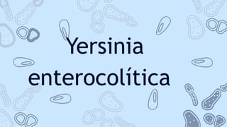 Yersinia
enterocolítica
 