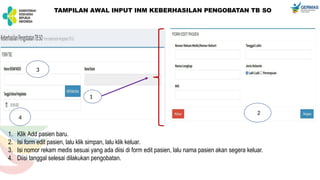 10. APLIKASI INM atau indikator nasional mutu untuk puskesmas | PPTX