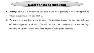 Skin Pliability 10. UTILIZATION OF HIDE AND SKIN (LPT).ppt