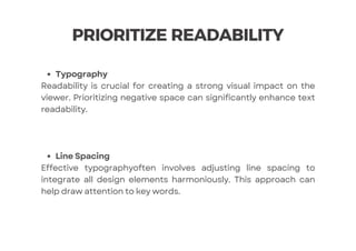 Prioritize Readability A Designing Project on
