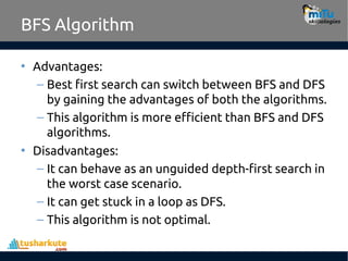 Breadth first search algorithm presentation | PDF