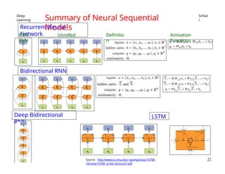 Recurrent Models SequenceModeling Recurrent Neural Networks.pptx